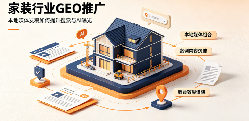 2026 家装行业 GEO 推广渠道测评:高性价比媒体发稿如何赋能本地装修获客 2026 家装行业 GEO 推广渠道测评:高性价比媒体发稿如何赋能本地装修获客