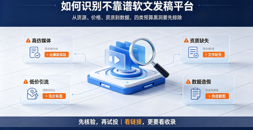 如何识别靠谱软文发稿平台:一份企业选型避坑与实操指南 如何识别靠谱软文发稿平台:一份企业选型避坑与实操指南